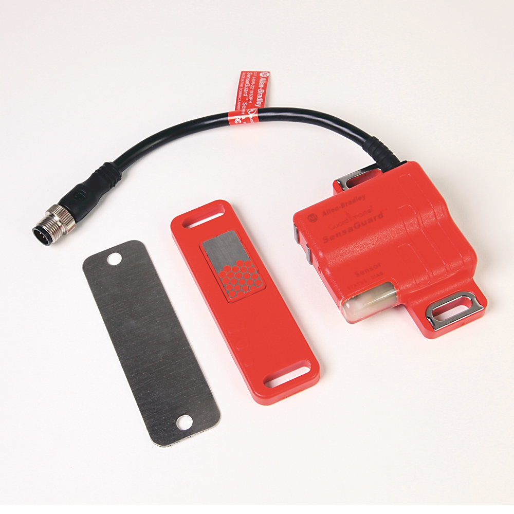 Product image for ABRA 440N-Z21SS3PH SWITCH NON CONTACT GUARDMASTER 2NC SAFETY 1NO AUX ADJ MAGNETIC HOLD 8PIN DC QD PLASTIC