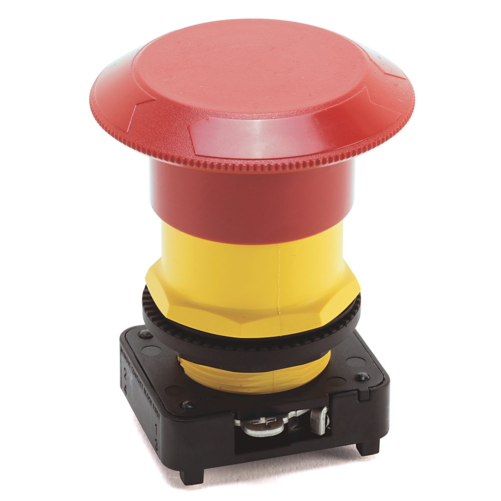 Product image for Operator 1NC standard jumbo 60mm mushroom head red