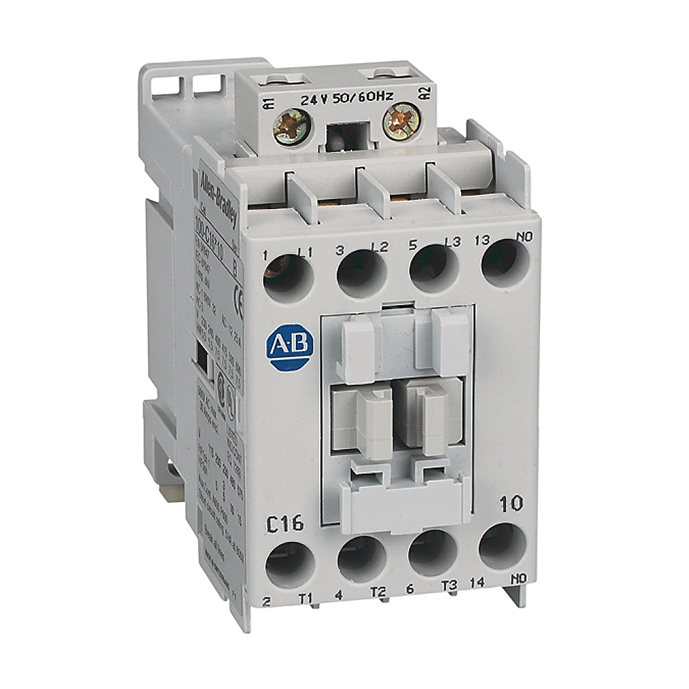ABRA 100-C16D10 CONTACTOR IEC 16AMP 110VAC 50HZ 120VAC 60HZ 1NO AUX