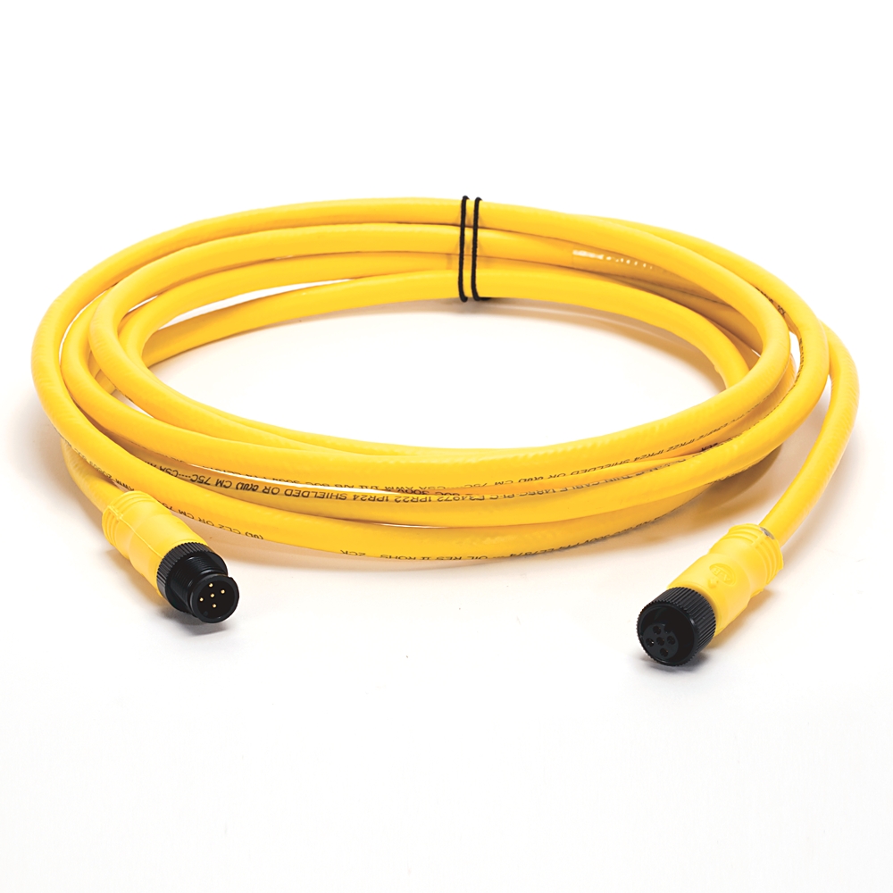 Product image for Cordset micro male to micro female PVC 9.84'