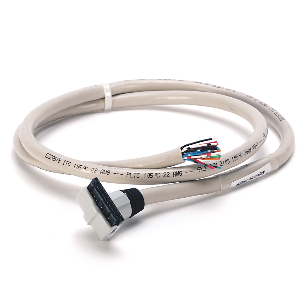 Product image for Cable digital interface IFM ready 20-conductor for 1756 module 1m