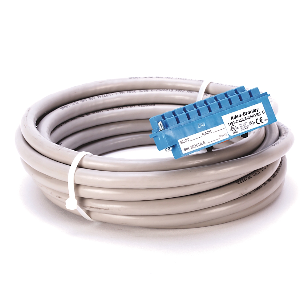 Product image for Cable digital interface 16-point for 1746 module blue 5m