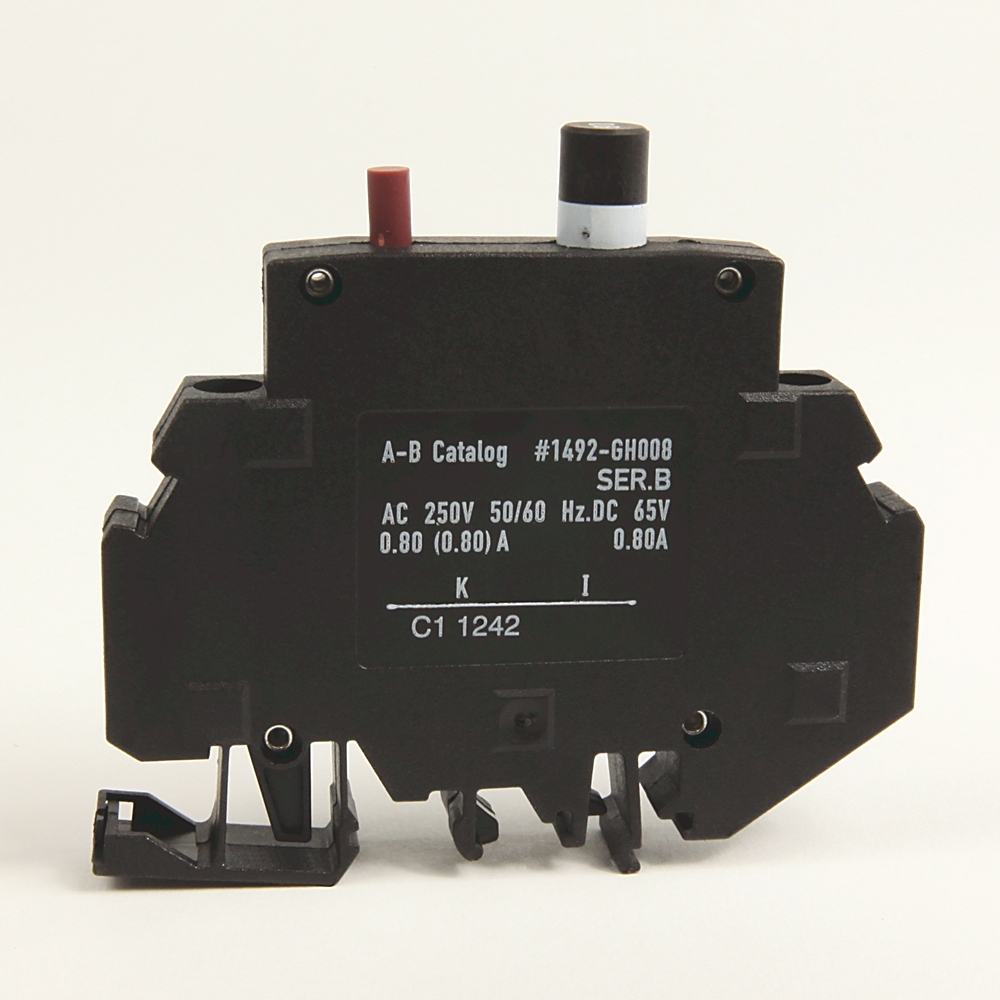 Product image for ABRA 1492-GH005 BREAKER .5A 1P 1/2"