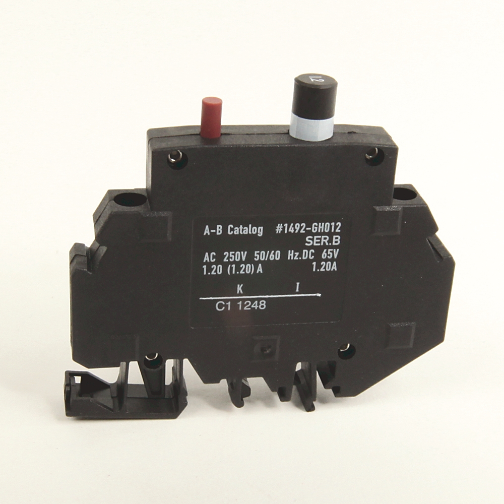 Product image for ABRA 1492-GH010 BREAKER 1A 1P 1/2"W