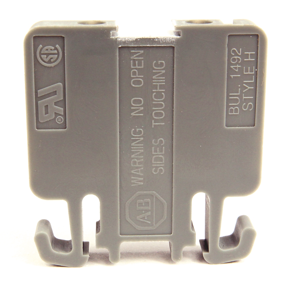 Product image for ABRA 1492-H1 TERM BLOCK 30A 600V WHITE #30-#12 WR FINGER SAFE