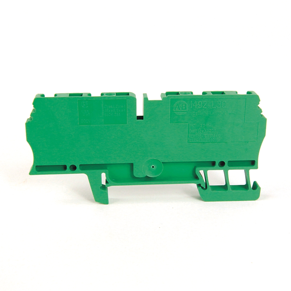 Product image for 1-Ckt Feed-Through Blk 2 Conn Pts 2.5mm
