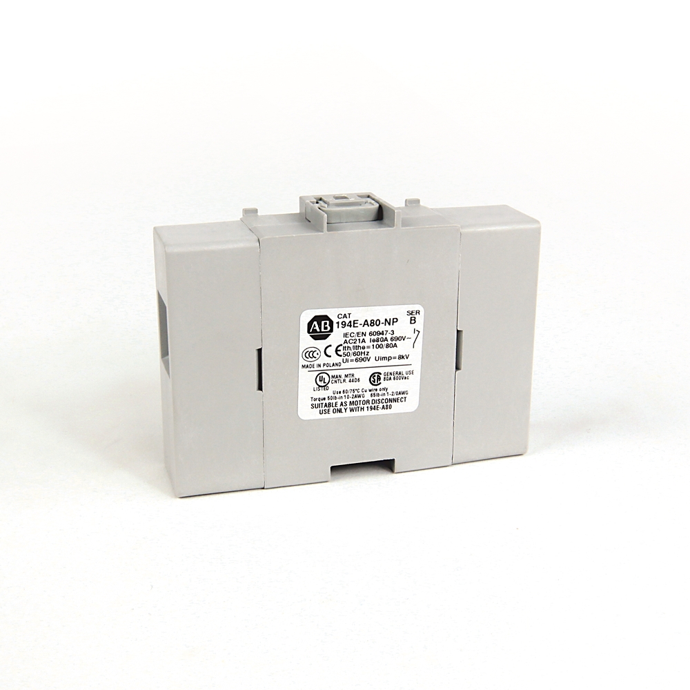 Product image for Control and load Switch ON-OFF base mount 80a