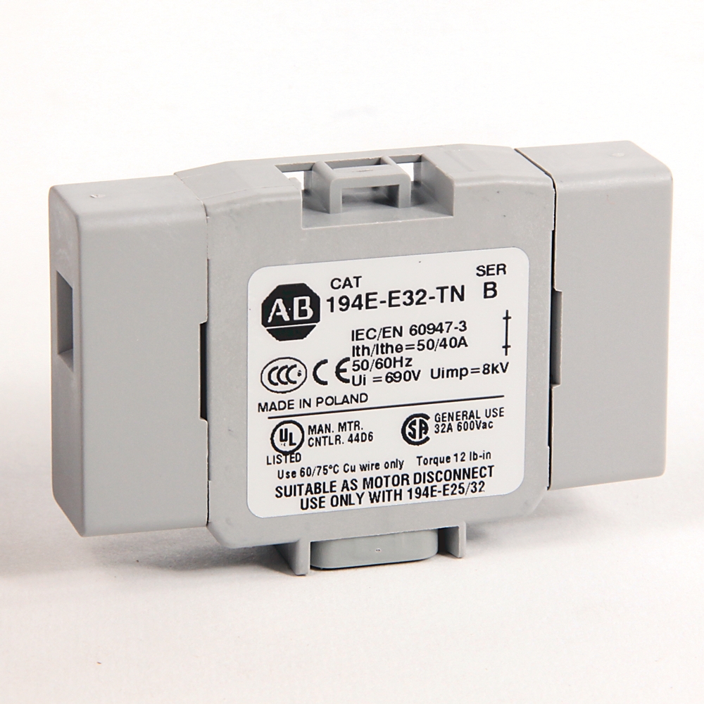 Product image for ABRA 194E-E32TN NEUTRAL TERMINAL
