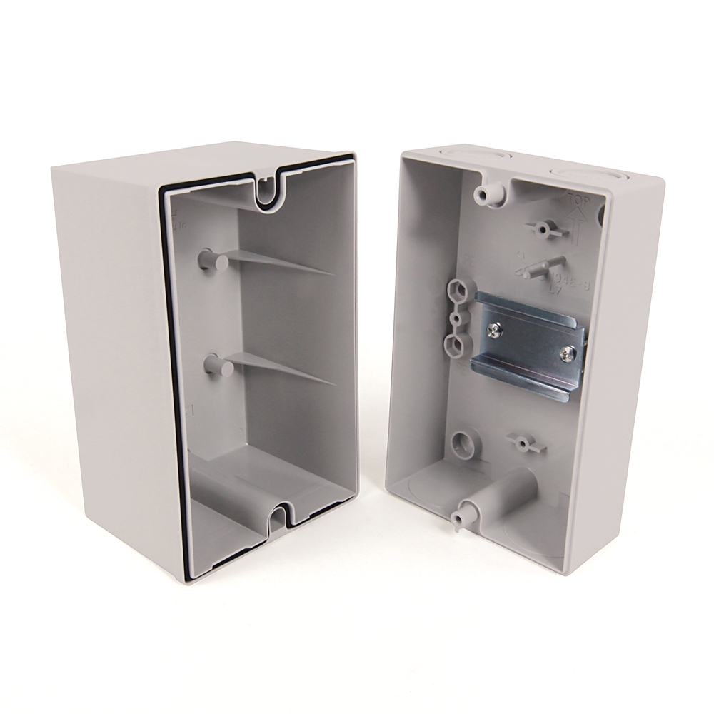 Product image for Enclosure thermoplastic ABS 5 to 6-contacts for 194L-A12/16