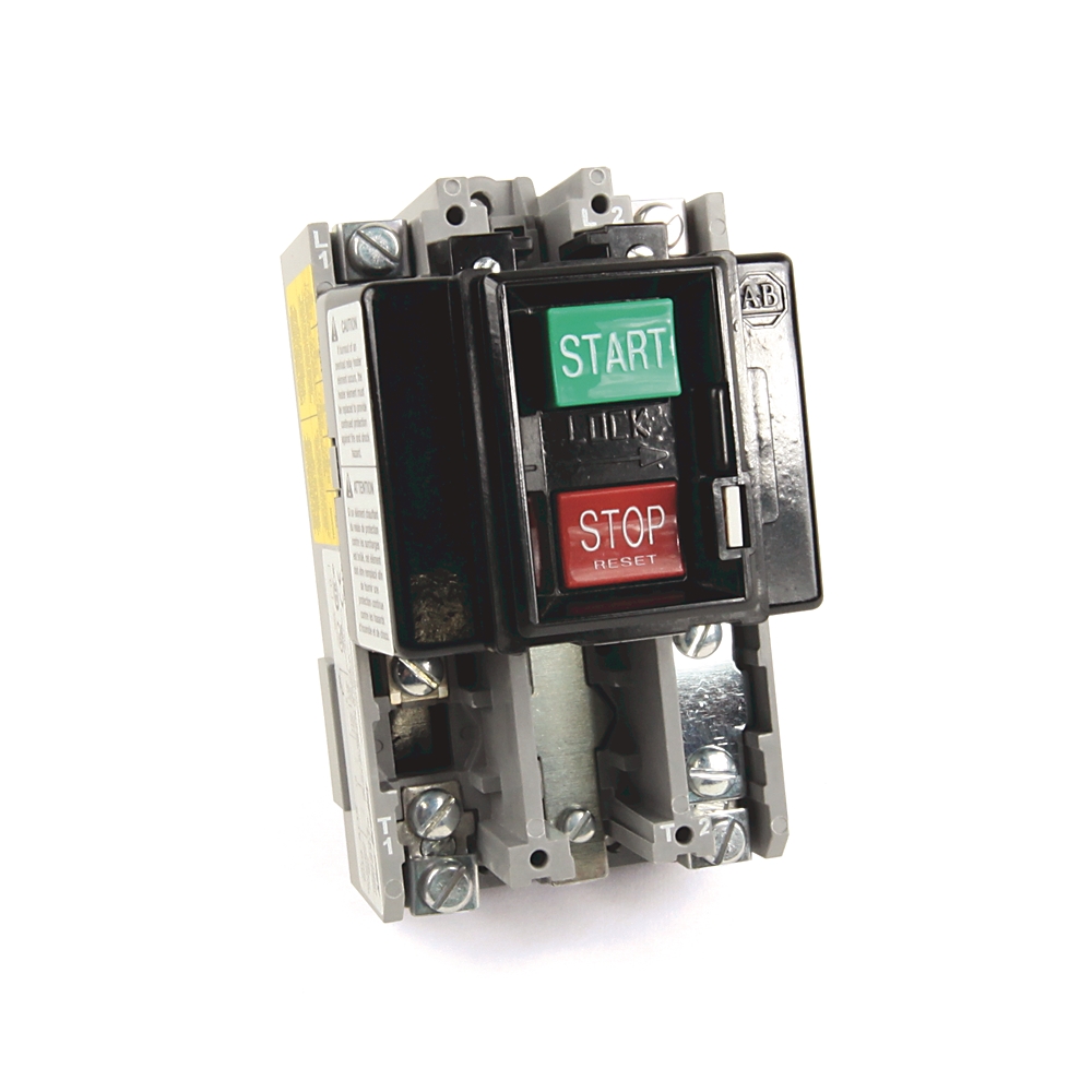 Product image for NEMA Size 0 Manual Motor Starter