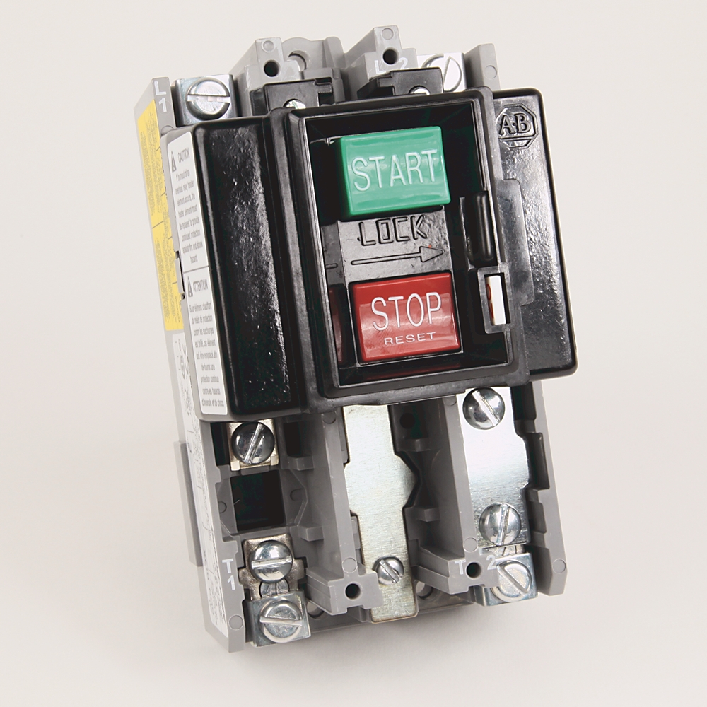 Product image for NEMA Size 1 Manual Motor Starter