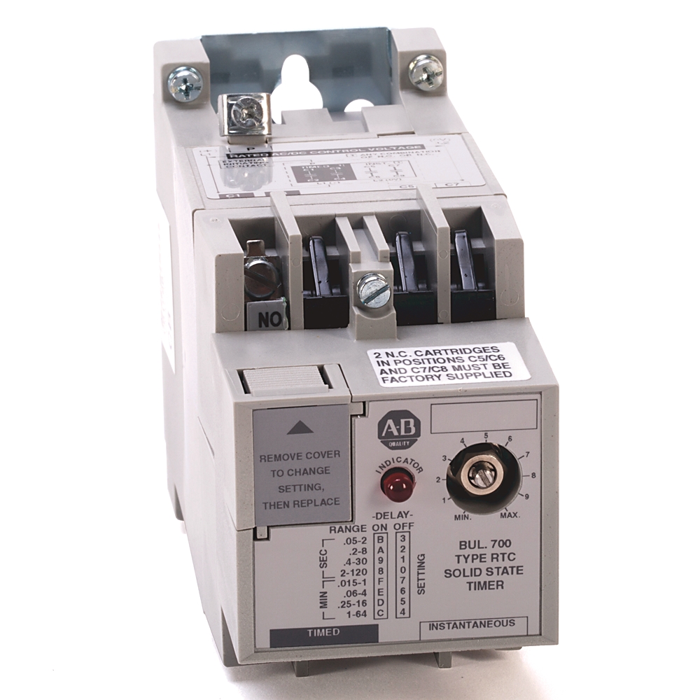 Product image for Relay timing 110/120VAC 120VDC