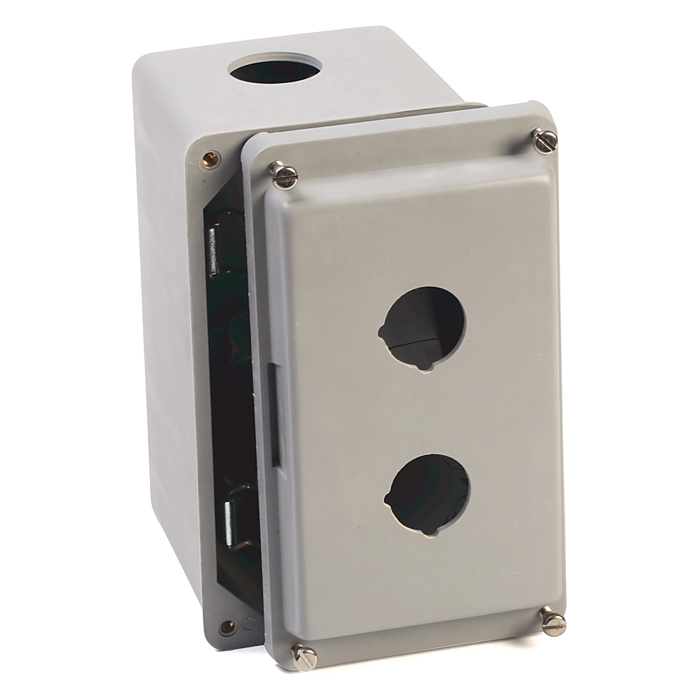 Product image for Enclosure pushbutton fiberglass 1-hole NEMA-4/4X/13