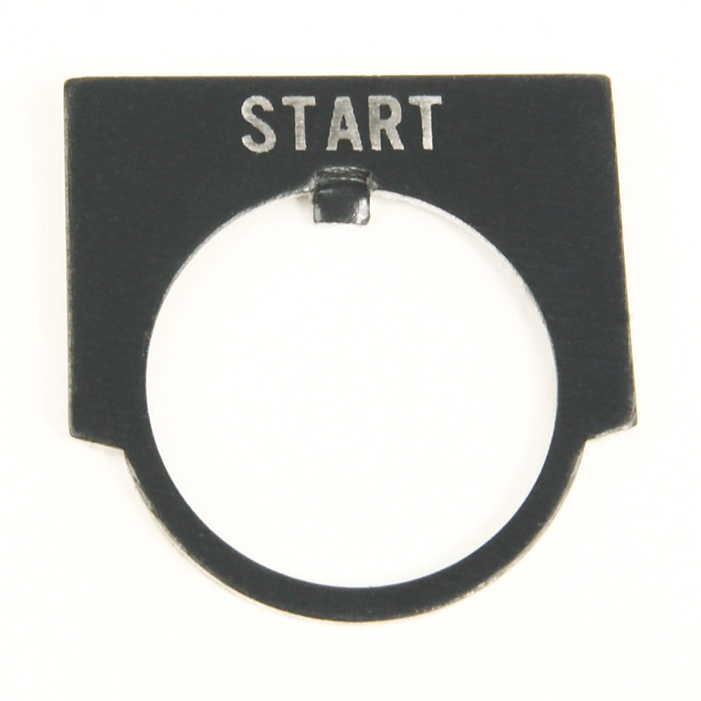 Product image for 22mm 800MR START Legend Plate
