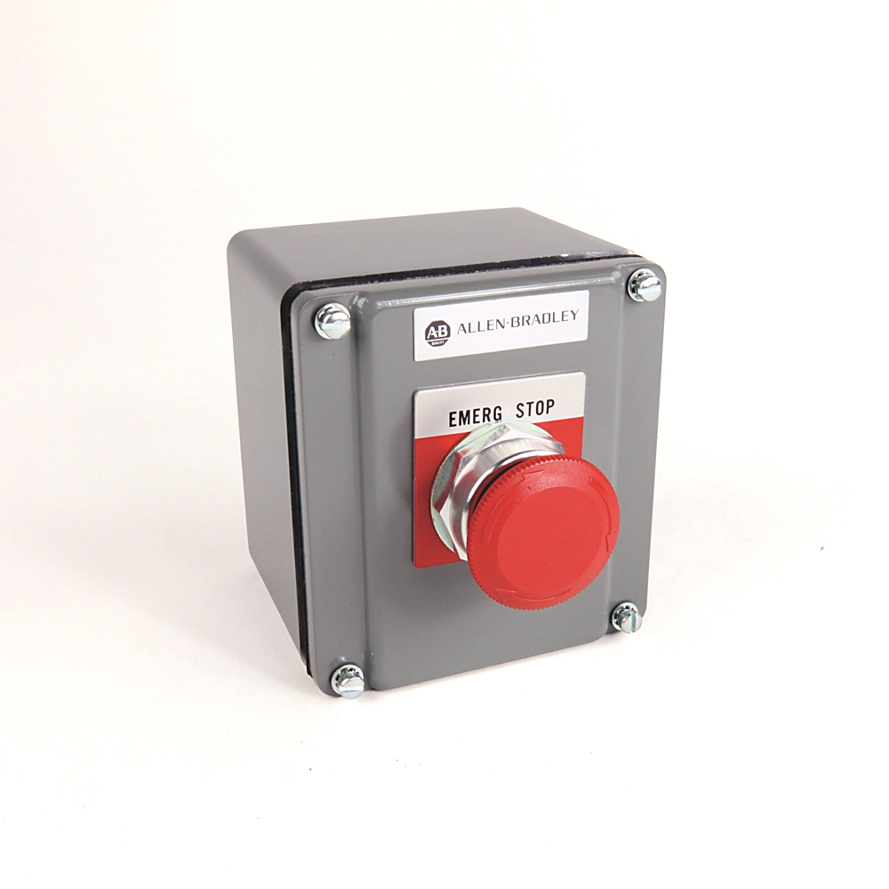 Product image for ABRA 800T-1TA PUSHBUTTON NEMA 30.5MM ASSEMBLED STATION 1PB