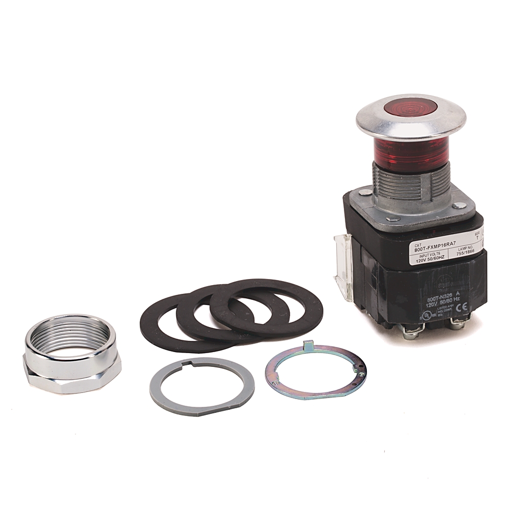 Product image for ABRA 800T-FXMP16RA7 PUSHBUTTON 3-POSITION