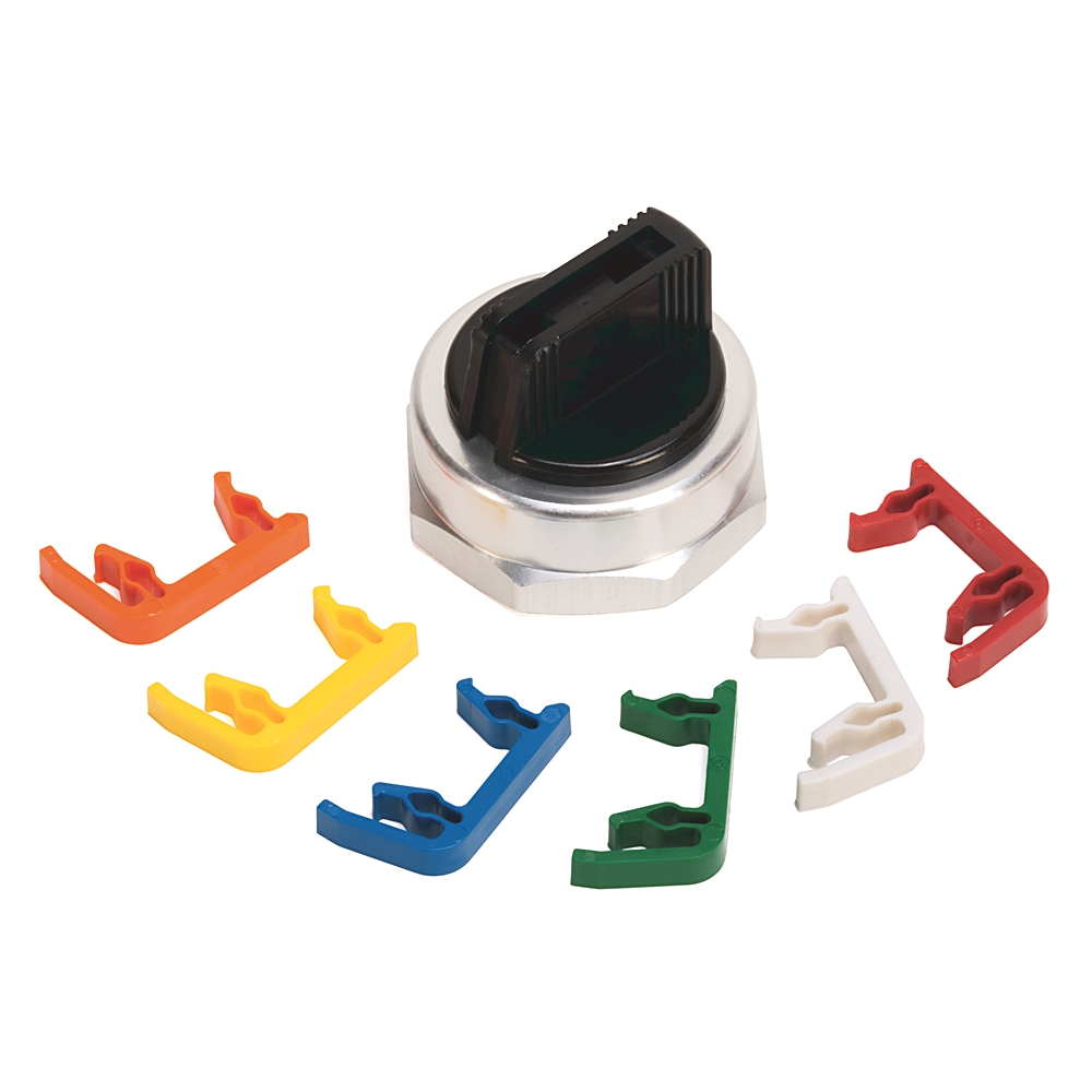 Product image for ABRA 800T-N231F KNOB LEVER 30.5MM FOR PUSHBUTTON WHITE INSERT