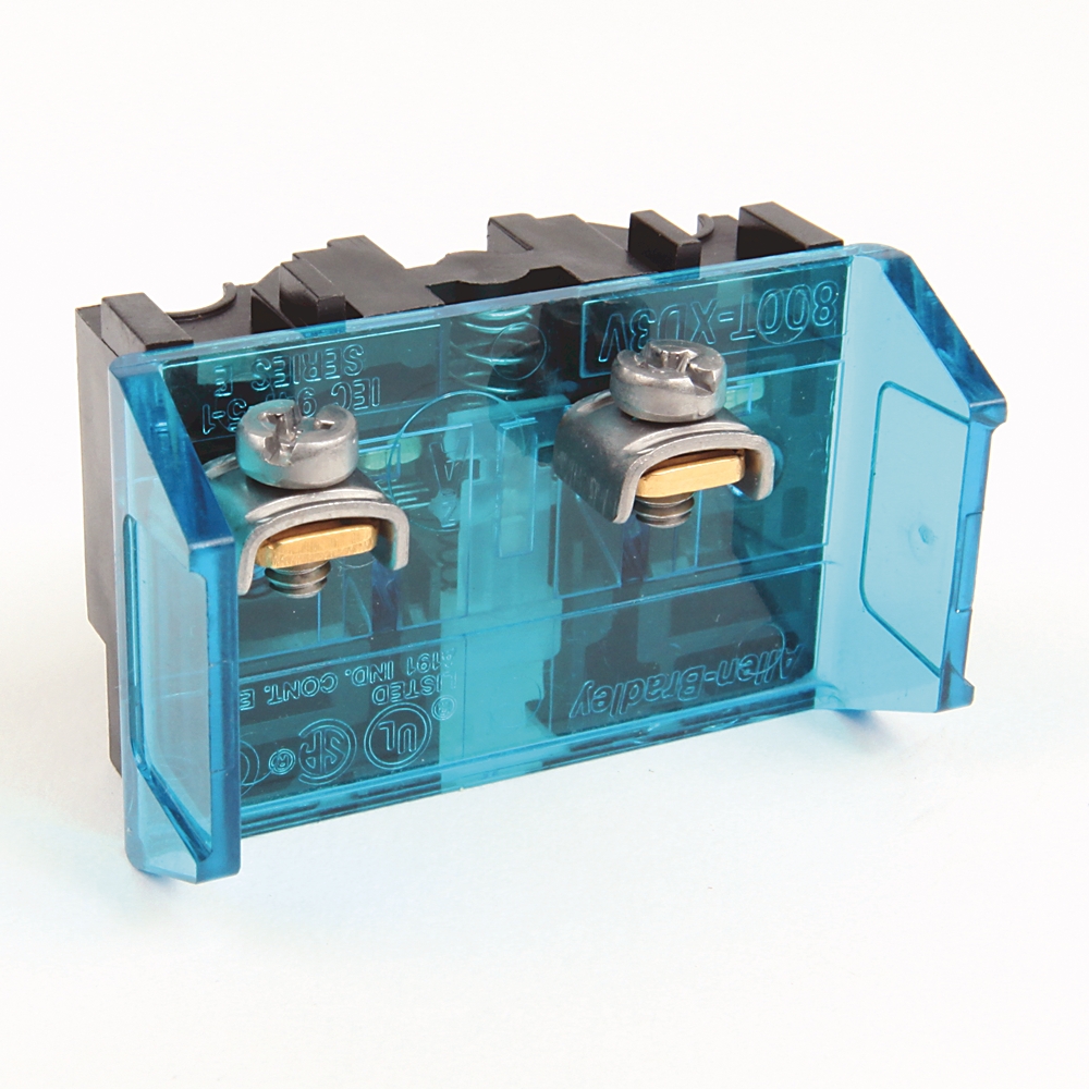 Product image for 30mm Contact Block 1-NOEM 800T PB