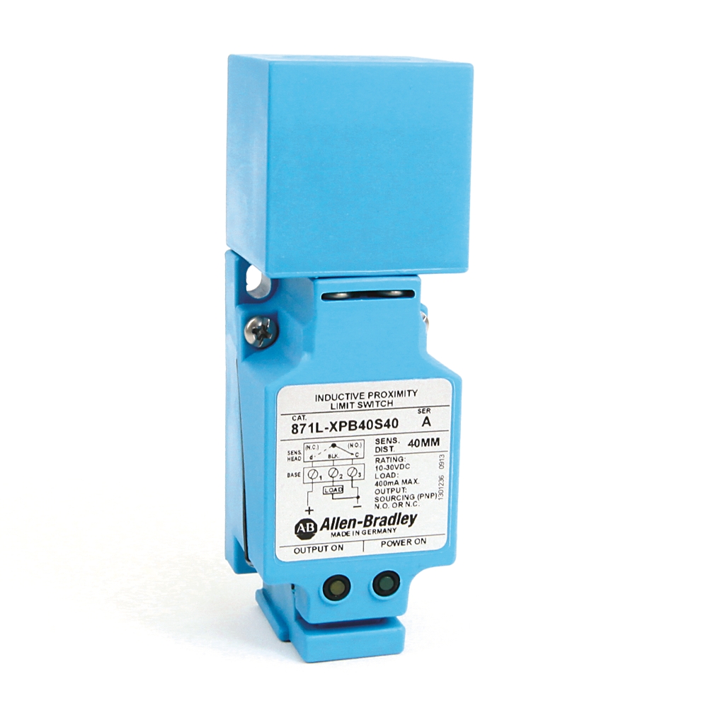 Product image for 871L Limit Switch Style Inductive Sensor