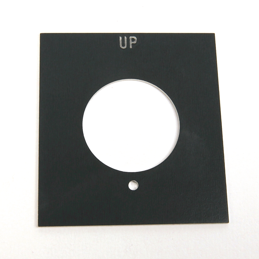 Product image for 800H PB UP Standard Legend Plate