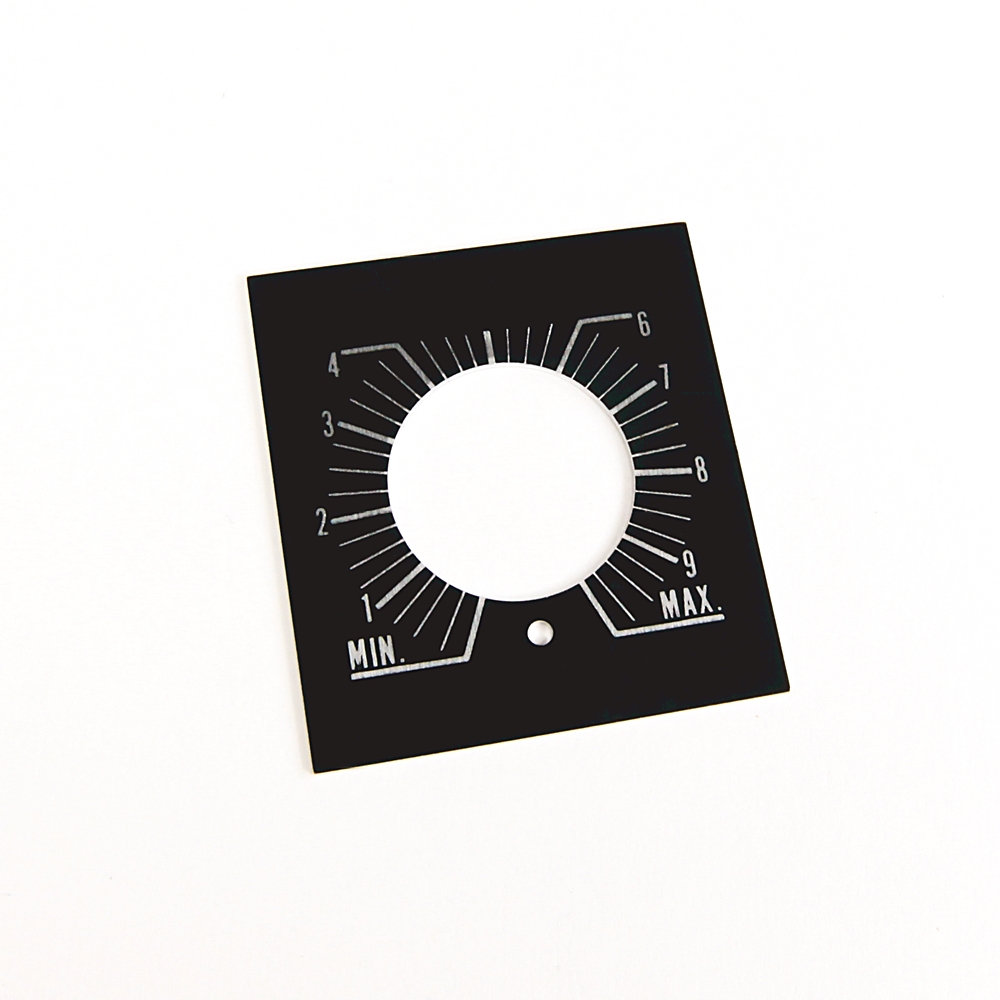 Product image for 800H PB Blank Standard Legend Plate