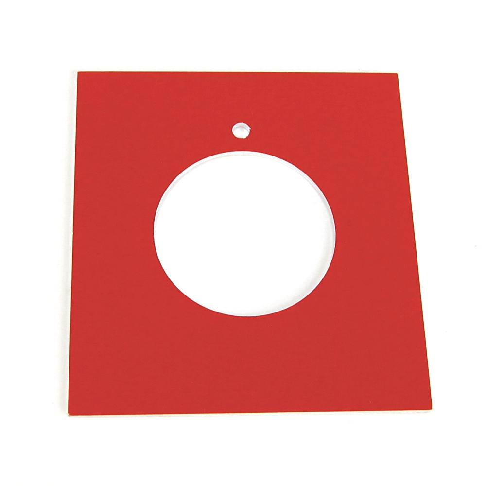 Product image for 800H PB Blank Jumbo Legend Plate