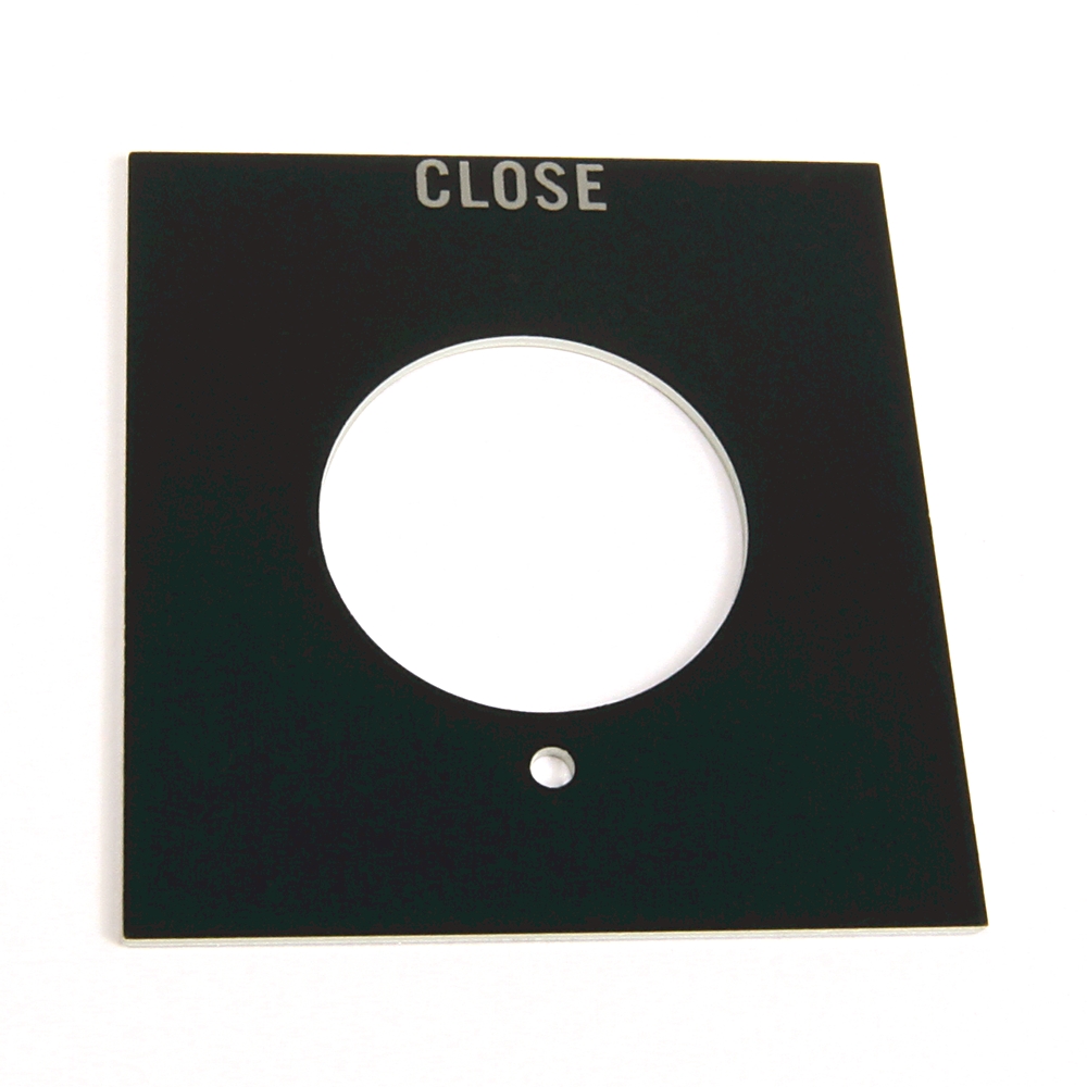 Product image for Plate legend OFF standard