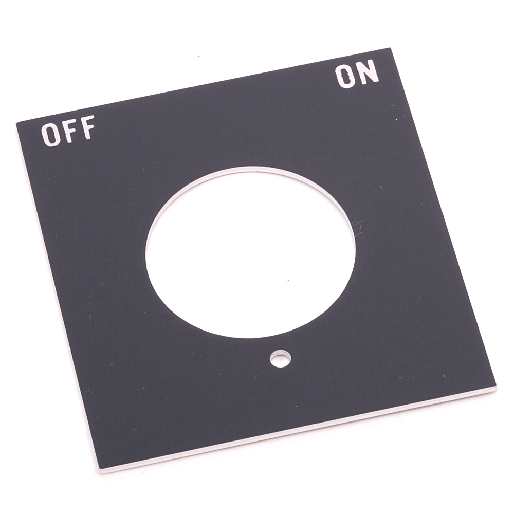 Product image for ABRA 800H-Y29 NAMEPLATE OFF LEGEND PLATE OFF-ON