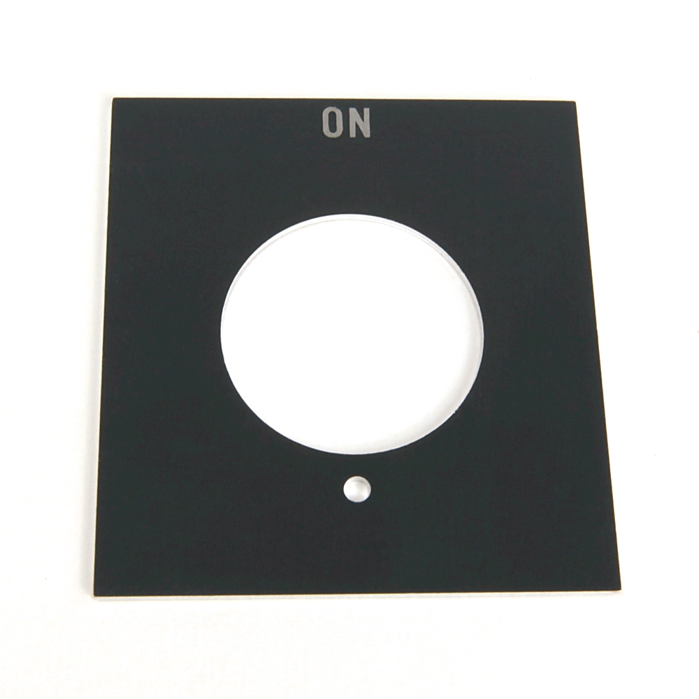Product image for 800H PB ON Standard Legend Plate
