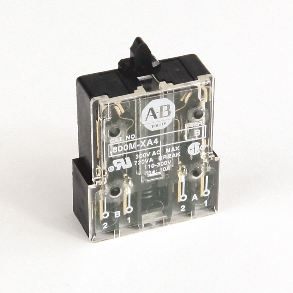 Product image for 22mm Contact Block 800M PB