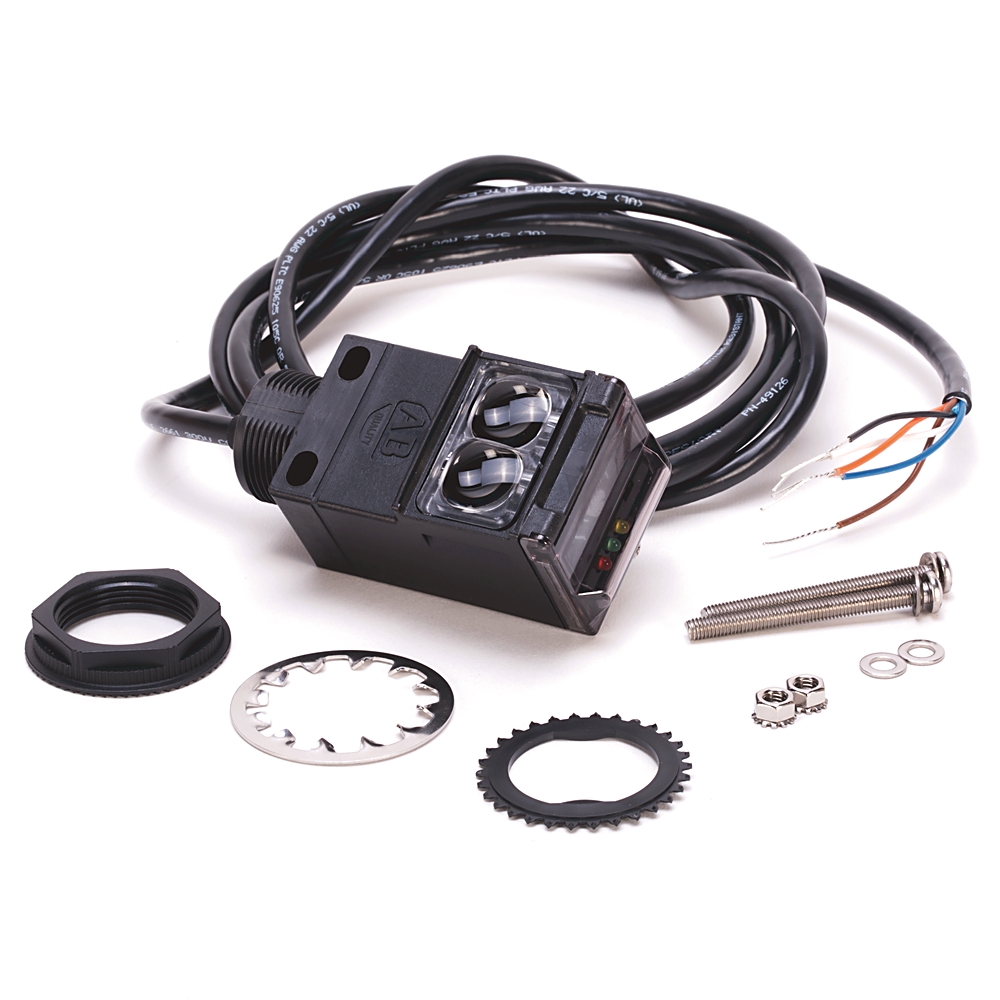 Product image for Sensor photoelectric full size SPDT 70-264VAC/DC standard diffuse