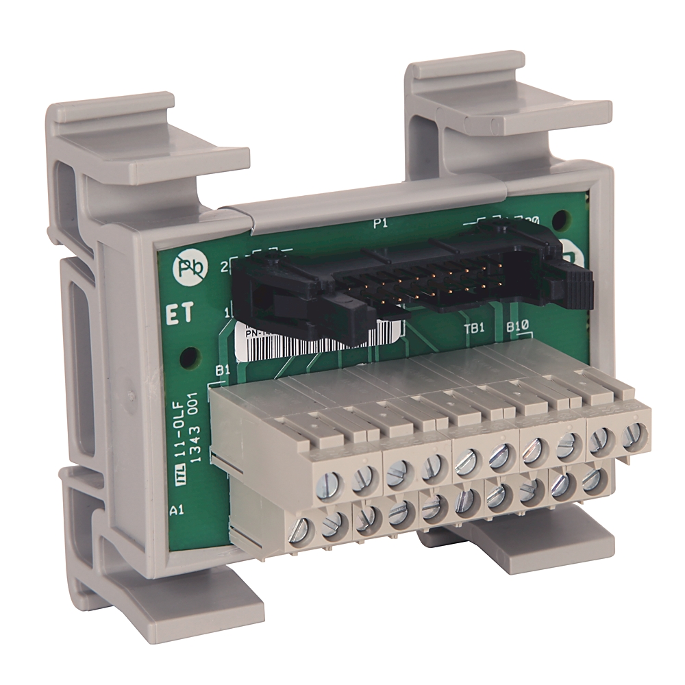 Product image for Fixed terminal block narrow 120v 12a