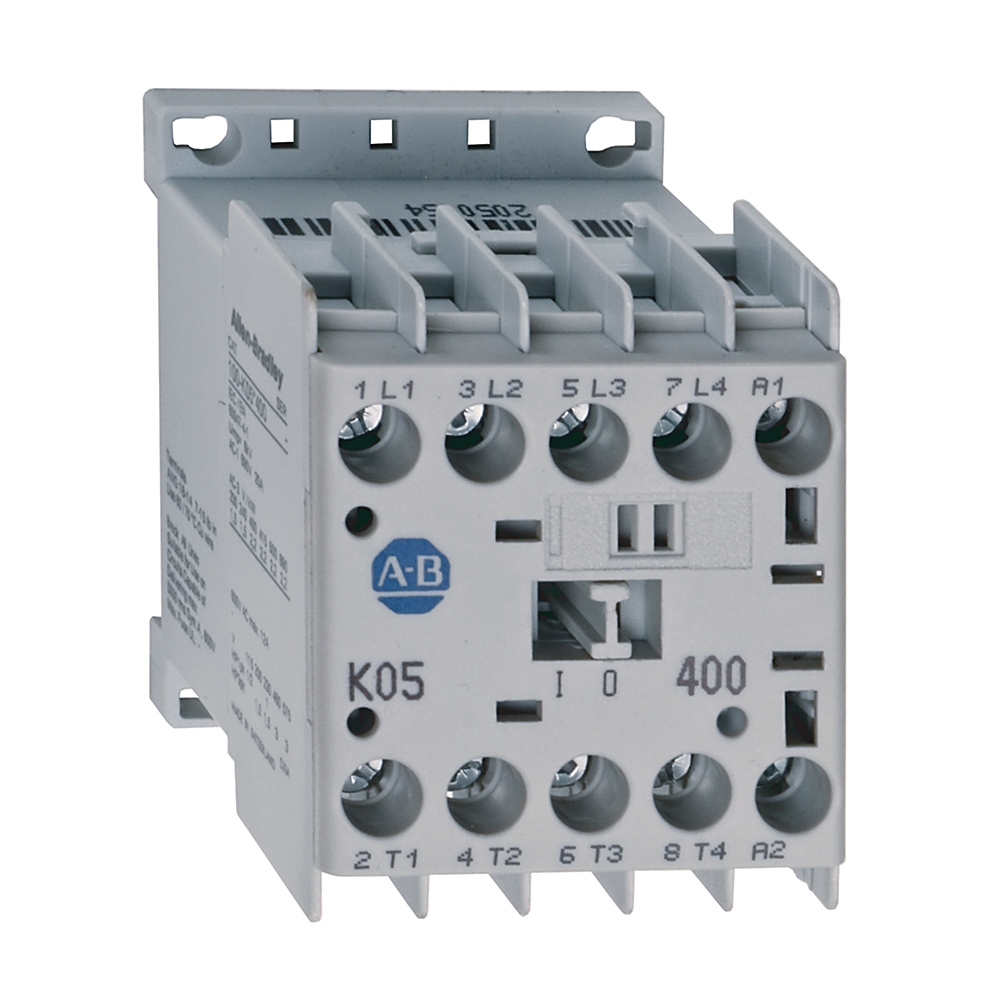 Product image for ABRA 100-K05ZJ10 5AMP MINI IEC CONTACTOR 24VD