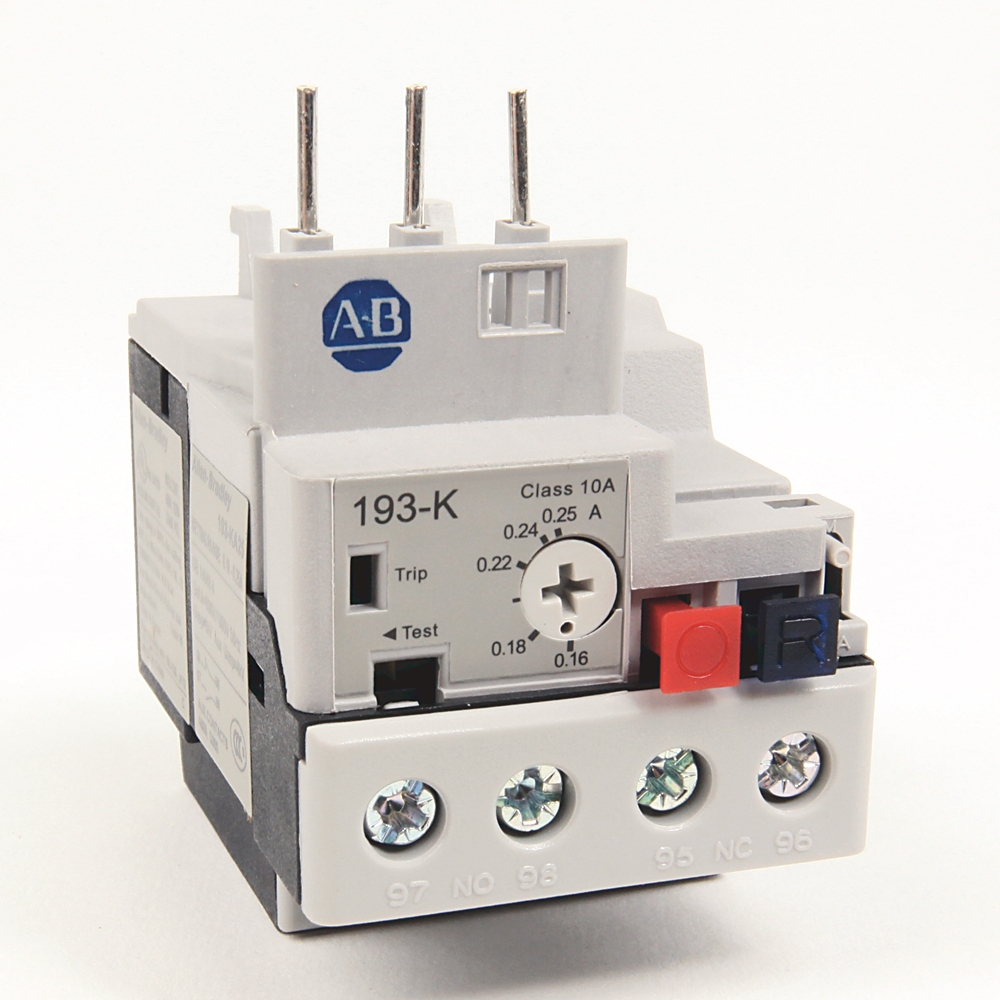 Product image for 0.16-.25 A IEC Bimetallic Overload Relay