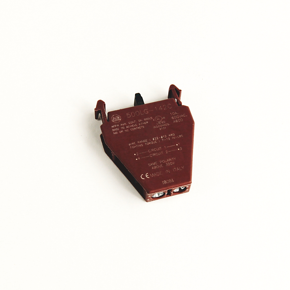 Product image for Contact auxiliary 2-form C SPDT 10A 277VAC