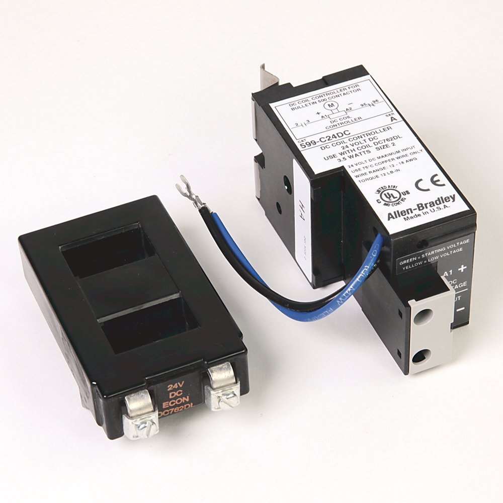 Product image for Kit controller DC coil for contactor/starter 24VDC NEMA SZ0-2