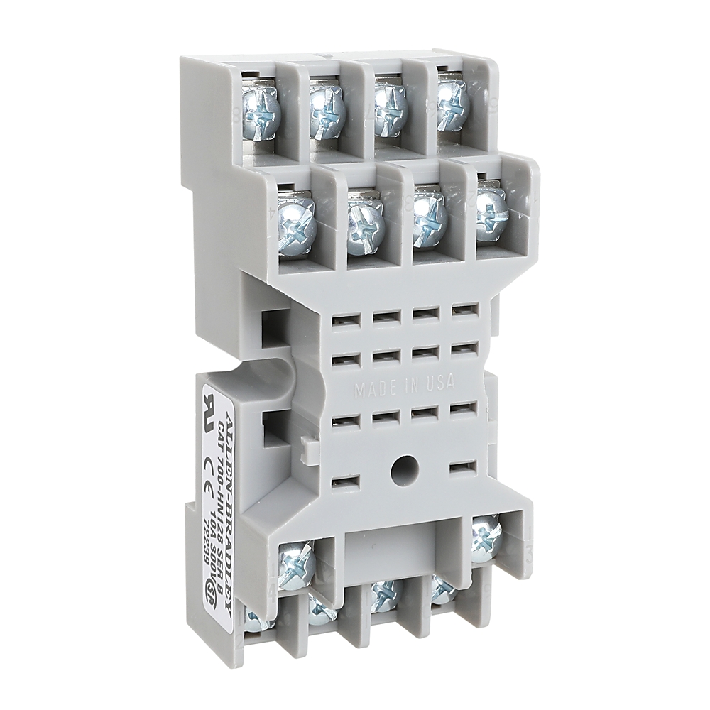 Product image for Screw terminal base socket 14-blade 700-SC Relay