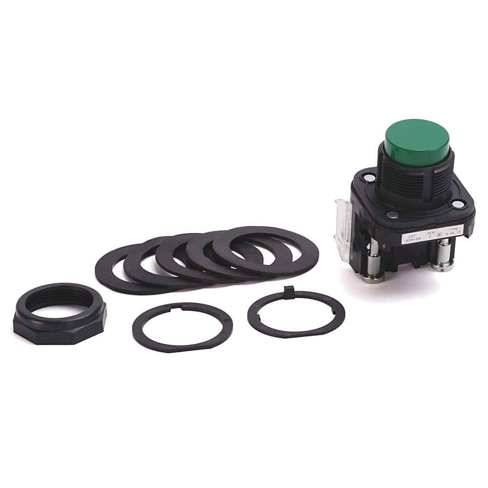 Product image for Operator pushbutton extended head yellow
