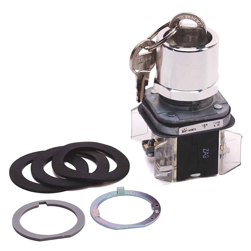 Product image for 30mm Cylinder Lock Push Button 800T PB