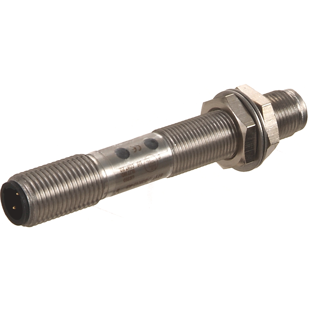 Product image for ABRA 871TM-B8N18-R3 PROXIMITY SENSOR, 2-WIRE AC/DC, 18MM DIAMETER, UNSHIELDED, TUBULAR STAINLESS STEEL, METAL FACE, 8MM SENSING DISTANCE, N.O. OUTPUT, MICRO QD (AC)