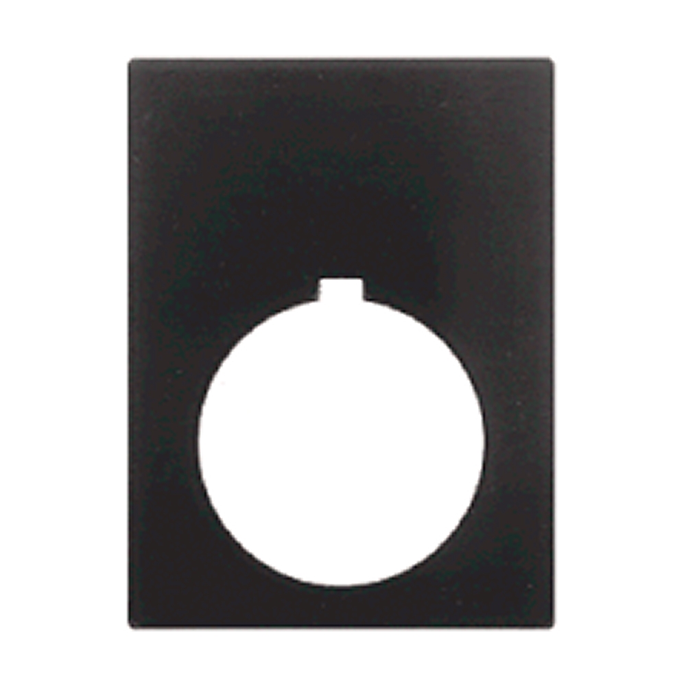 Product image for Plate legend POWER ON jumbo NEMA-4/4X grey