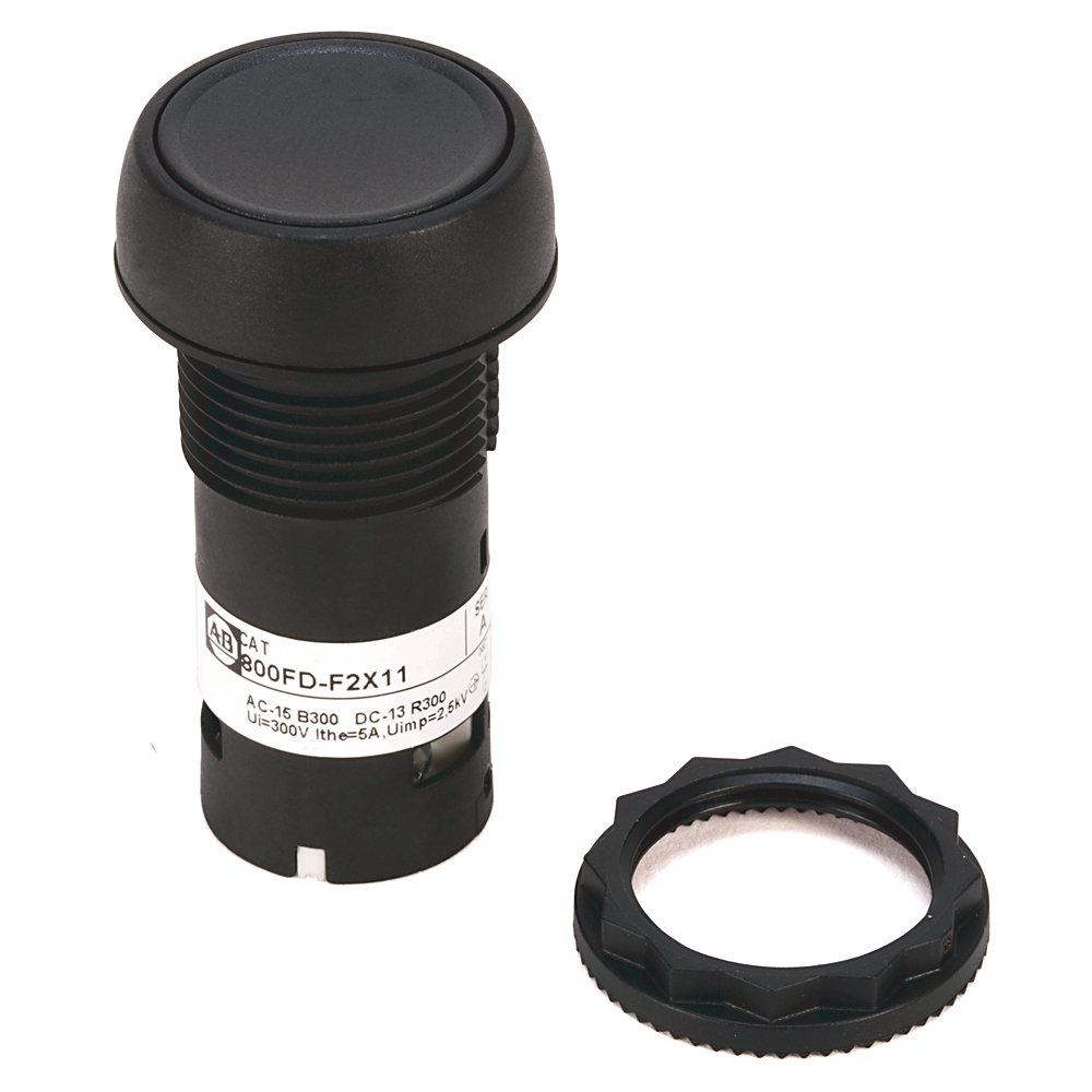 Product image for Operator pushbutton 1NO flush no legend red