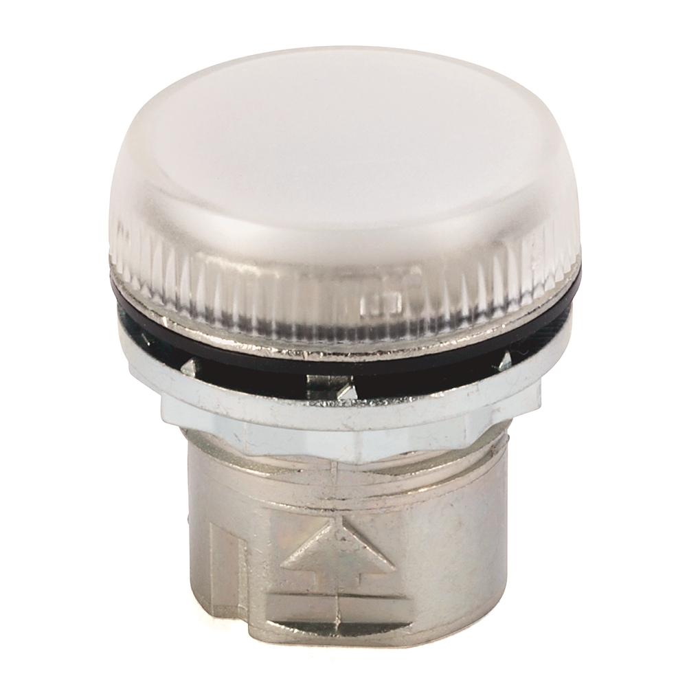 ABRA 800FM-P7 PILOT LIGHT CLEAR 22.5MM ROUND METAL BEZEL