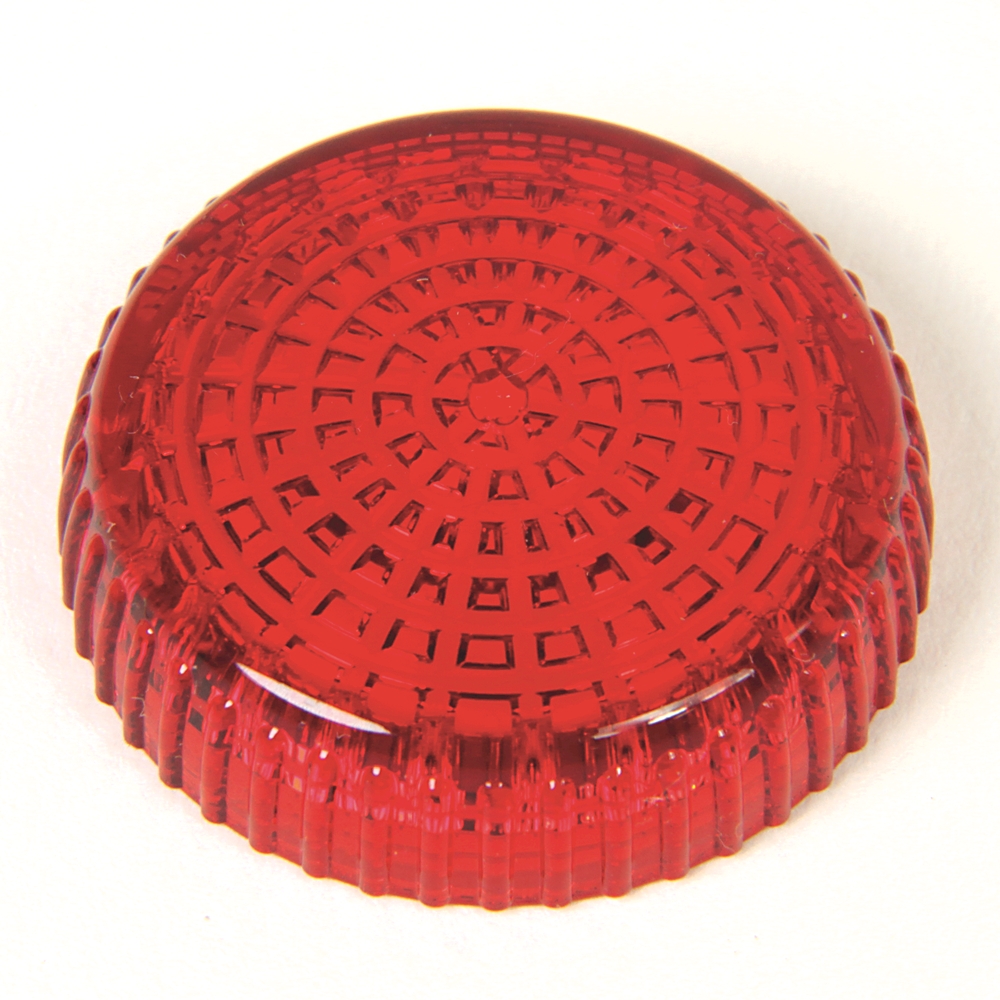 Product image for Replacement lens red for 800FD push buttons