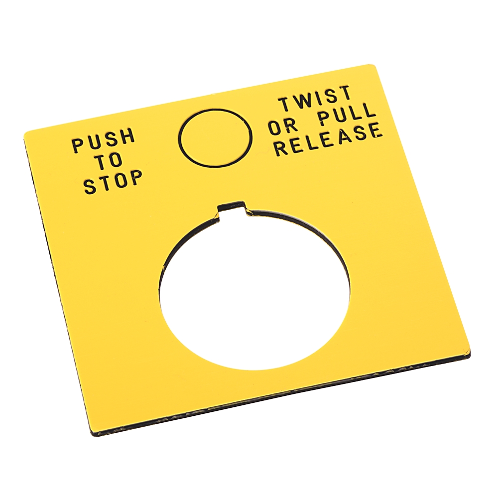 Product image for ABRA 800H-W797A PUSH TO STOP-TWIS