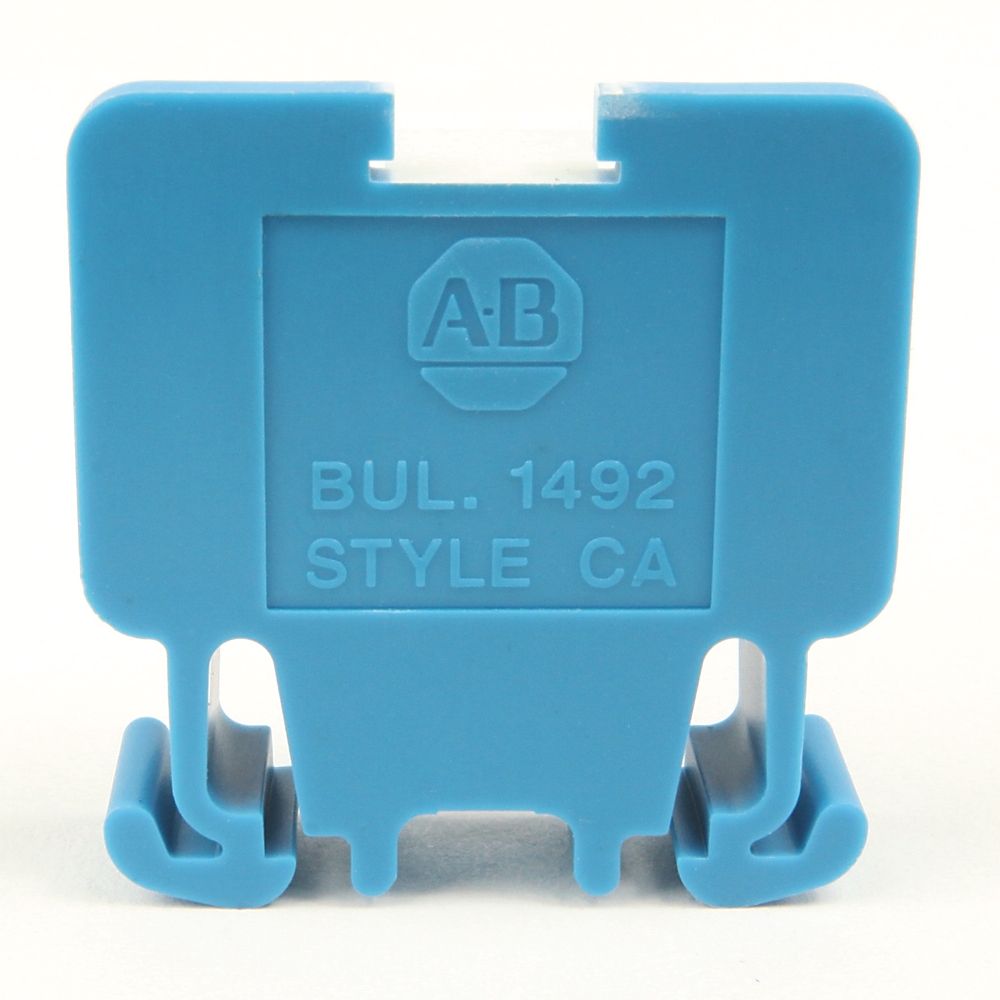 Product image for TERM BLCK Rail MTD 1P 55A Lg SCR WHT