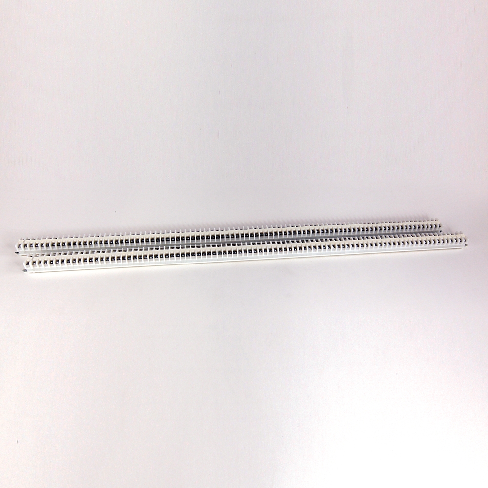 Product image for TERM BLCK MTG Rail 2-3ft WHT 88pcs/Rail