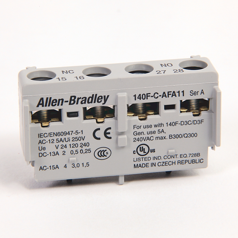 Product image for Contact auxiliary NO late make NC early break