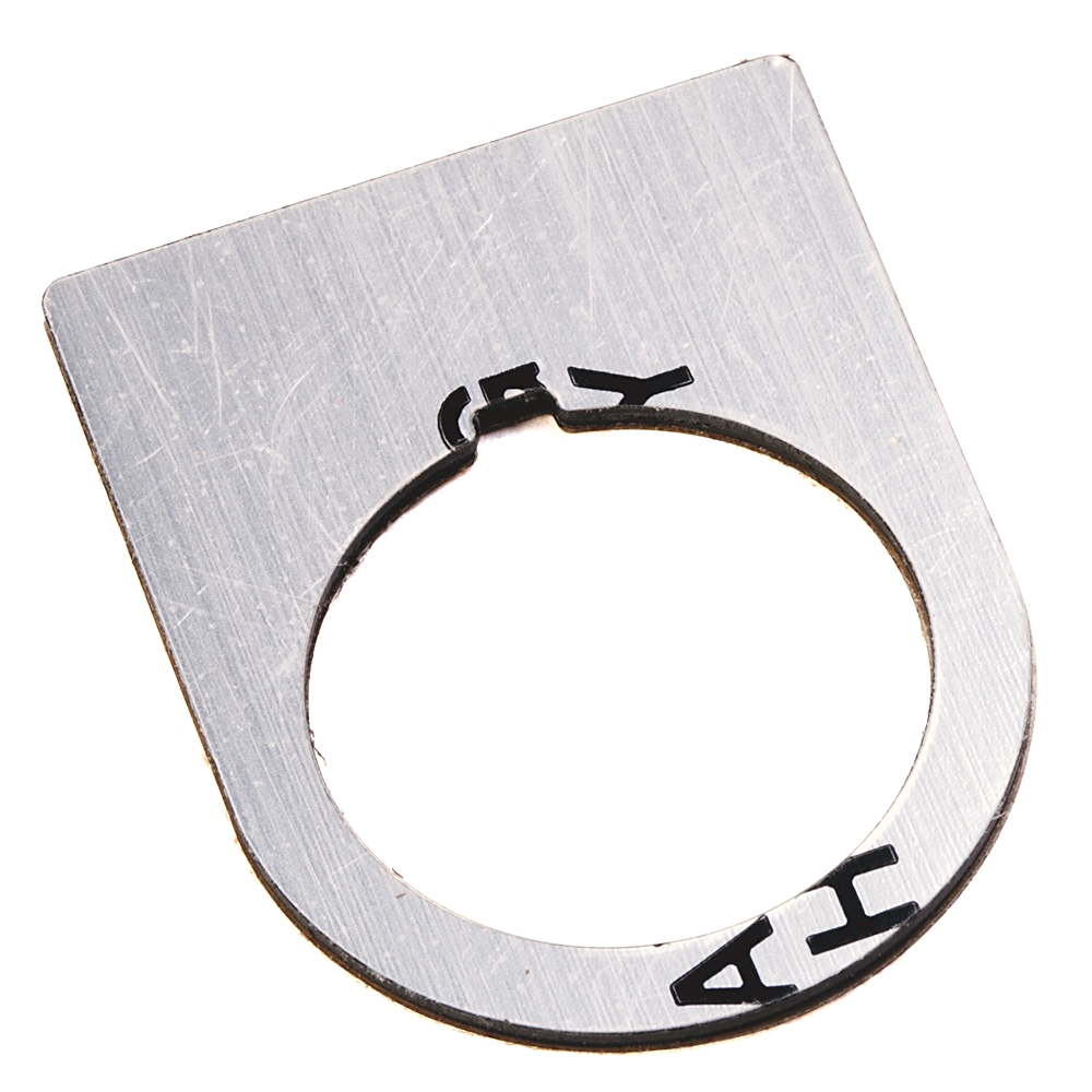 Product image for ABRA 800F-34AE100 NAMEPLATE LEGEND
