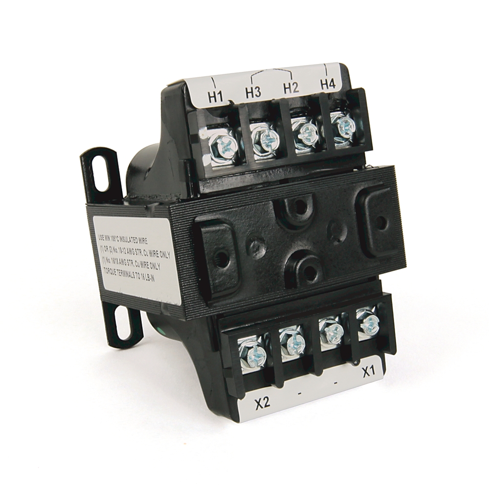 Product image for Transformer control circuit 0-primary 0-secondary 50VA 120/240V-24V